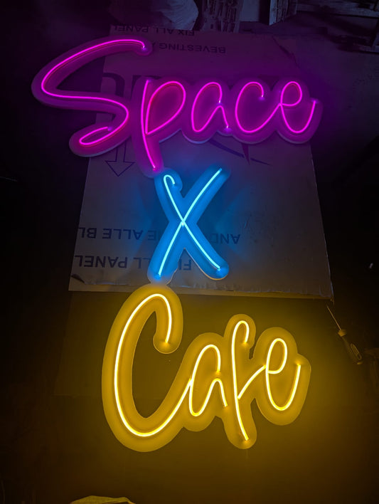 Custom Neon Sign on PVC Foam Board – Durable, Stylish, and Lightweight Display