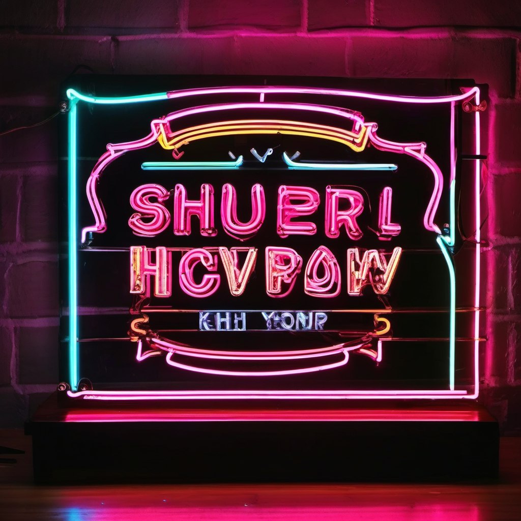 Custom Neon Sign – Your Text, Your Style, Your Glow